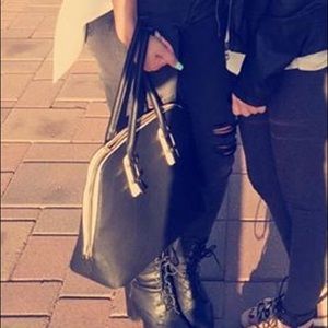 Black Leather Bag